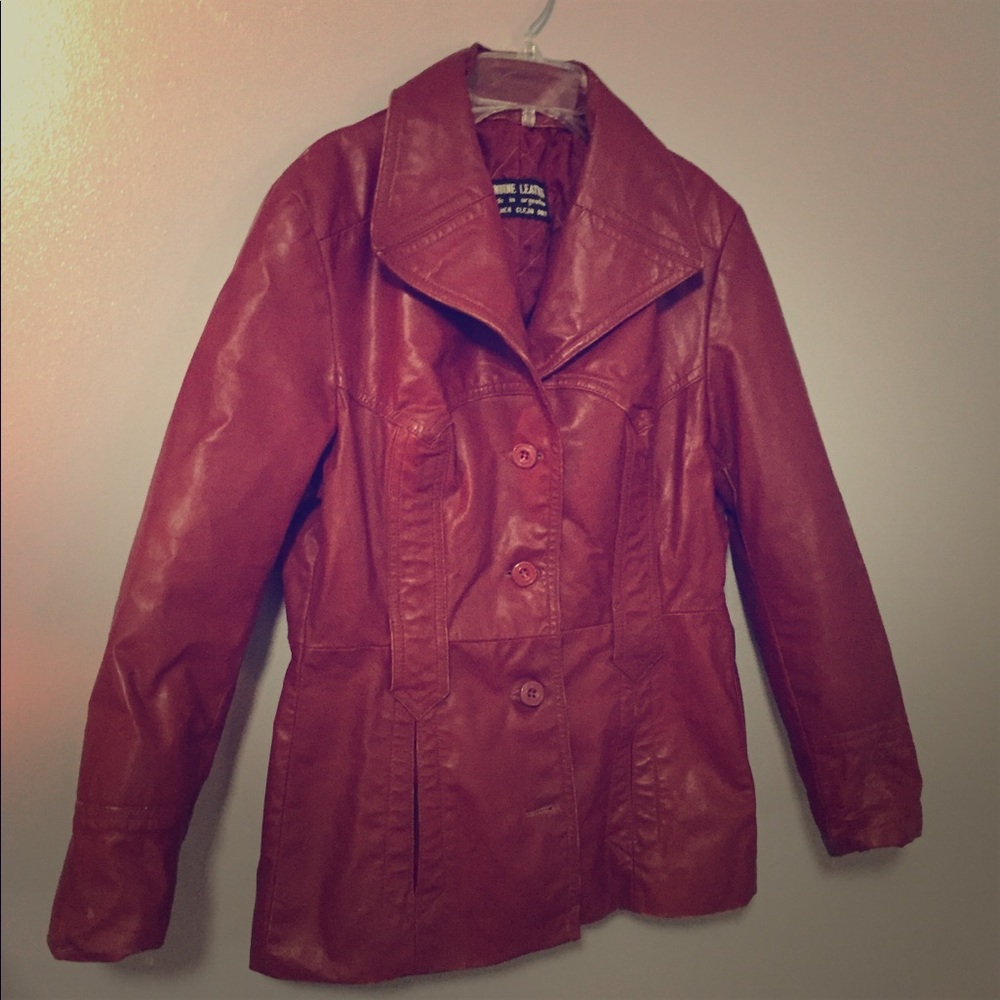 Genuine leather jacket